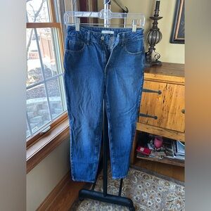 Pacsun mom jeans medium dark blue wash size 24